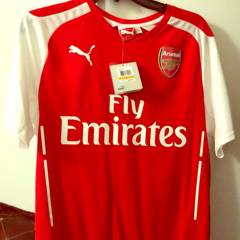 AFC Home Replica shirt high risk red- white,